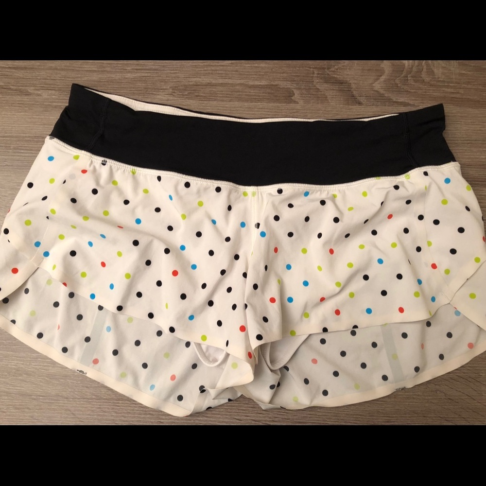 Lululemon Speed Shorts size 8